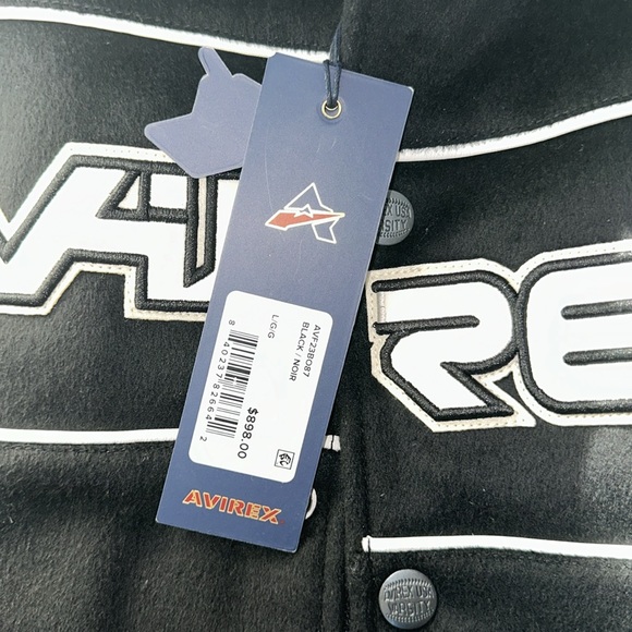 Men’s WOOLRIDER AVIREX JACKET - Picture 8 of 9